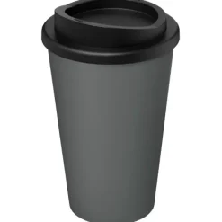 Kubek termiczny americano® o pojemności 350 ml z materiałów pochodzących z recyklingu / Szary 21069182
