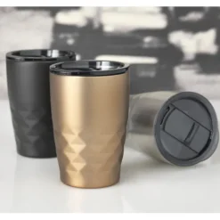 Kubek termiczny Geo 350 ml z izolacją próżniowo miedzianą / Czarny 10045500