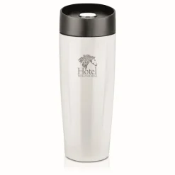 Kubek termiczny 375 ml Air Gifts | Lottie / Biały V4992-02