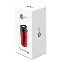 Kubek termiczny 400 ml Air Gifts | Susan / Czerwony V0754-05