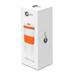 Kubek termiczny 400 ml Air Gifts | Thomas / Pomarańczowy V0587-07