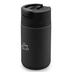 Kubek termiczny 400 ml Air Gifts z ceramiką | Nabila / Czarny VA050-03