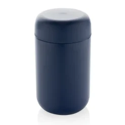 Kubek termiczny 360 ml Brew, stal nierdzewna z recyklingu / Niebieski P435.085