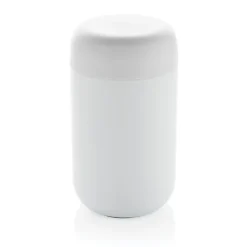 Kubek termiczny 360 ml Brew, stal nierdzewna z recyklingu / Biały P435.083