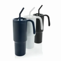 Kubek termiczny 900 ml Graphic 360 / Czarny P437.3201