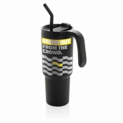 Kubek termiczny 900 ml Graphic 360 / Czarny P437.3201