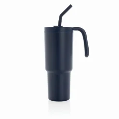 Kubek termiczny 900 ml Graphic 360 / Niebieski P437.3225