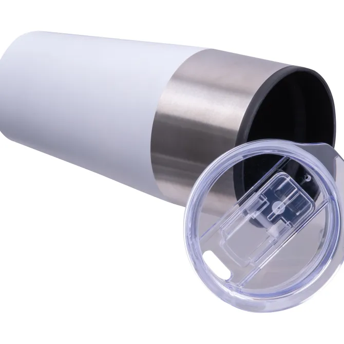 Kubek termiczny 600 ml JORDAN / Biały 8536906