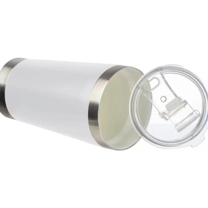 Kubek termiczny 500 ml KORNEL / Biały 8431806