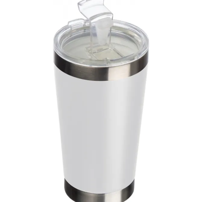 Kubek termiczny 500 ml KORNEL / Biały 8431806