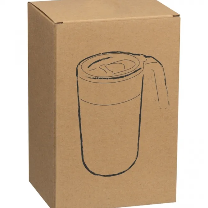 Kubek termiczny 400 ml LISA / Szary 8376907