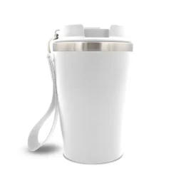 Kubek termiczny 350 ml | Nairod / Biały VA057-02