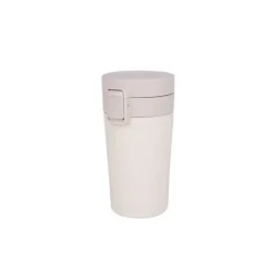 Kubek termiczny 300 ml, posiada sitko zatrzymujące fusy | Laura / Beżowy V0552-20