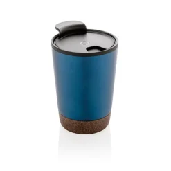 Kubek termiczny 300 ml, PP z recyklingu / Niebieski P435.075