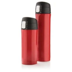 Kubek termiczny 300 ml, stal nierdzewna z recyklingu / Czerwony P435.064