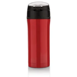 Kubek termiczny 300 ml, stal nierdzewna z recyklingu / Czerwony P435.064
