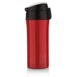 Kubek termiczny 300 ml, stal nierdzewna z recyklingu / Czerwony P435.064