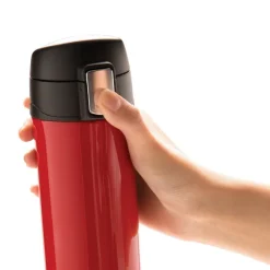 Kubek termiczny 300 ml, stal nierdzewna z recyklingu / Czerwony P435.064