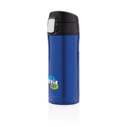 Kubek termiczny 300 ml, stal nierdzewna z recyklingu / Niebieski P435.065