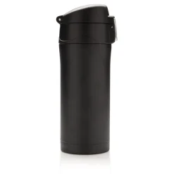 Kubek termiczny 300 ml, stal nierdzewna z recyklingu / Czarny P435.061