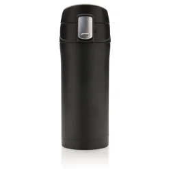 Kubek termiczny 300 ml, stal nierdzewna z recyklingu / Czarny P435.061