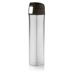 Kubek termiczny 450 ml, stal nierdzewna z recyklingu / Srebrny P435.502