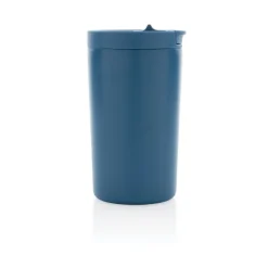 Kubek termiczny 300 ml, stal nierdzewna z recyklingu / Niebieski P435.095