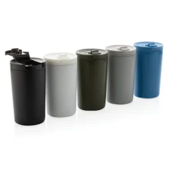 Kubek termiczny 300 ml, stal nierdzewna z recyklingu / Niebieski P435.095