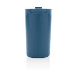 Kubek termiczny 300 ml, stal nierdzewna z recyklingu / Niebieski P435.095