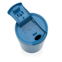 Kubek termiczny 300 ml, stal nierdzewna z recyklingu / Niebieski P435.095
