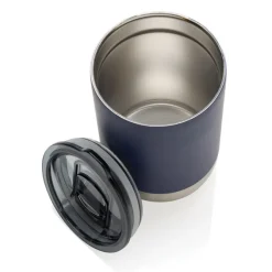 Kubek termiczny 360 ml, stal nierdzewna z recyklingu / Niebieski P433.0625