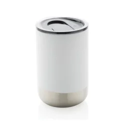 Kubek termiczny 360 ml, stal nierdzewna z recyklingu / Biały P433.063