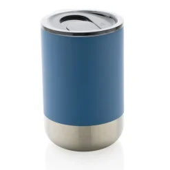 Kubek termiczny 360 ml, stal nierdzewna z recyklingu / Niebieski P433.065