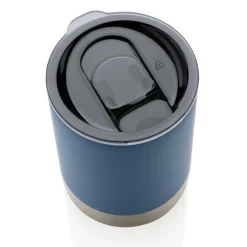 Kubek termiczny 360 ml, stal nierdzewna z recyklingu / Niebieski P433.065