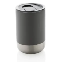 Kubek termiczny 360 ml, stal nierdzewna z recyklingu / Szary P433.062