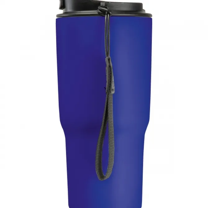 Kubek termiczny 550 ml ze stali z recyklingu DANA / Niebieski 8523904