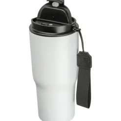 Kubek termiczny 550 ml ze stali z recyklingu DANA / Biały 8523906