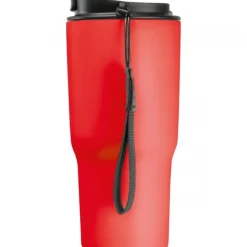 Kubek termiczny 550 ml ze stali z recyklingu DANA / żółty 8523908