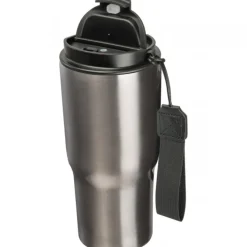 Kubek termiczny 550 ml ze stali z recyklingu DANA / Szary 8523907