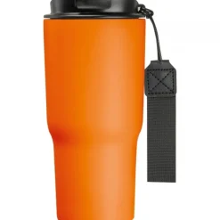 Kubek termiczny 550 ml ze stali z recyklingu DANA / Pomarańczowy 8523910