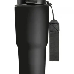 Kubek termiczny 550 ml ze stali z recyklingu DANA / Czarny 8523903