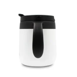 Kubek termiczny 400 ml z rączką | Wyatt / Biały V4838-02