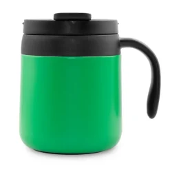 Kubek termiczny 400 ml z rączką | Wyatt / Zielony V4838-06