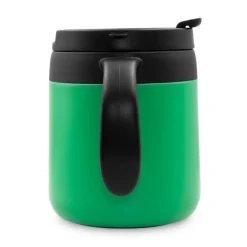 Kubek termiczny 400 ml z rączką | Wyatt / Zielony V4838-06