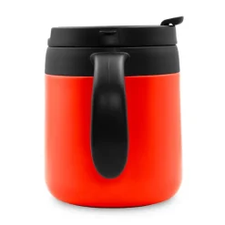 Kubek termiczny 400 ml z rączką | Wyatt / Czerwony V4838-05