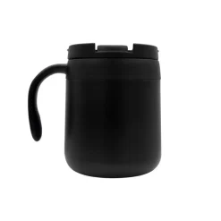 Kubek termiczny 400 ml z rączką | Wyatt / Czarny V4838-03