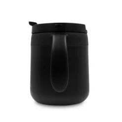 Kubek termiczny 400 ml z rączką | Wyatt / Czarny V4838-03