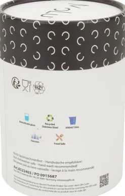 Kubek termiczny PALM BAY MoLu 350 ml / Czarny 522403