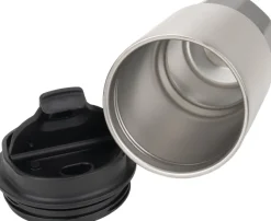 Kubek termiczny stalowy z recyklingu LA LOUVIERE MoLu 540 ml / Czarny 535003