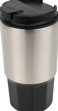 Kubek termiczny stalowy z recyklingu SAINT - JEROME MoLu 500 ml / Czarny 483103